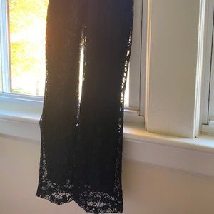 Betsey Johnson Black Lace Pants